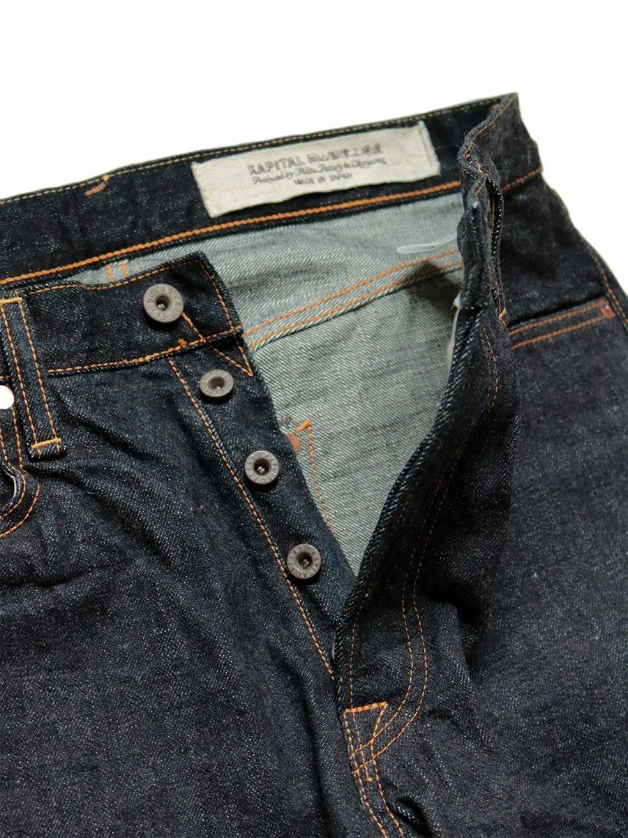 14OZ DENIM 5P TH STRAIGHT | One Wash Jeans | Indigo