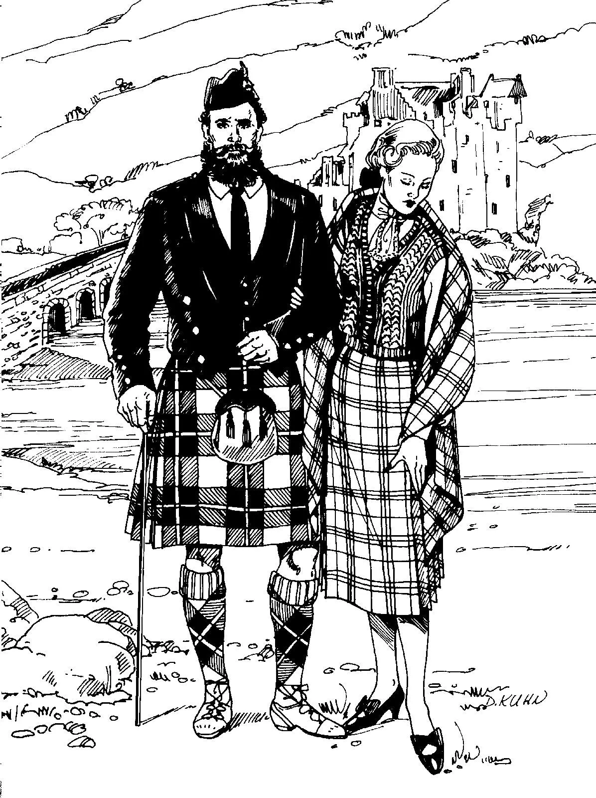 152 Scottish Kilts