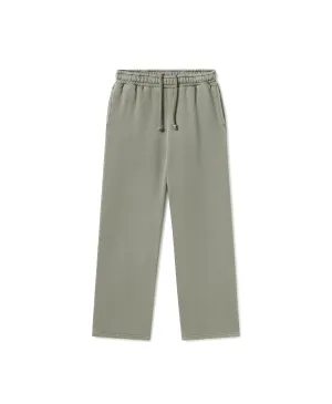 600 GSM 'Vintage Olive' Straight-leg Pants