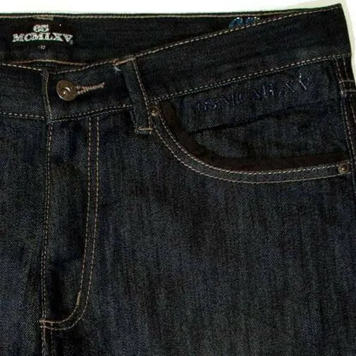 65 MCMLXV Men's Premium Denim Dark Wash Jean