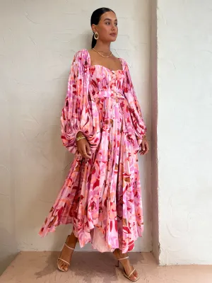 Acler Lothair Dress in Peony Harvest