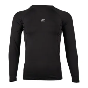 AL Cruz Men's Tight Long Sleeve Top Black