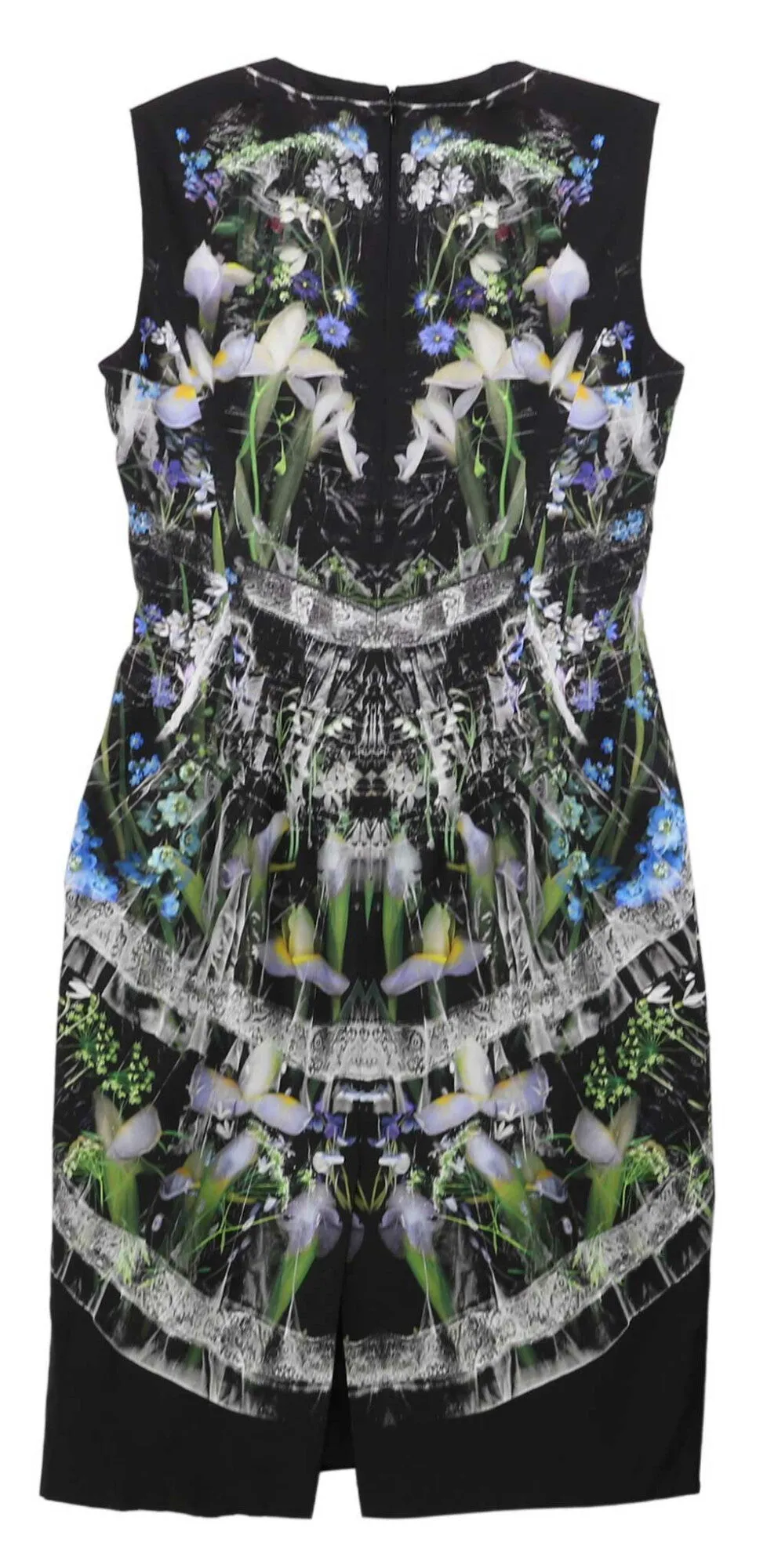 Alexander Mcqueen Women's Garden Flower Sleeveless Midi Dress