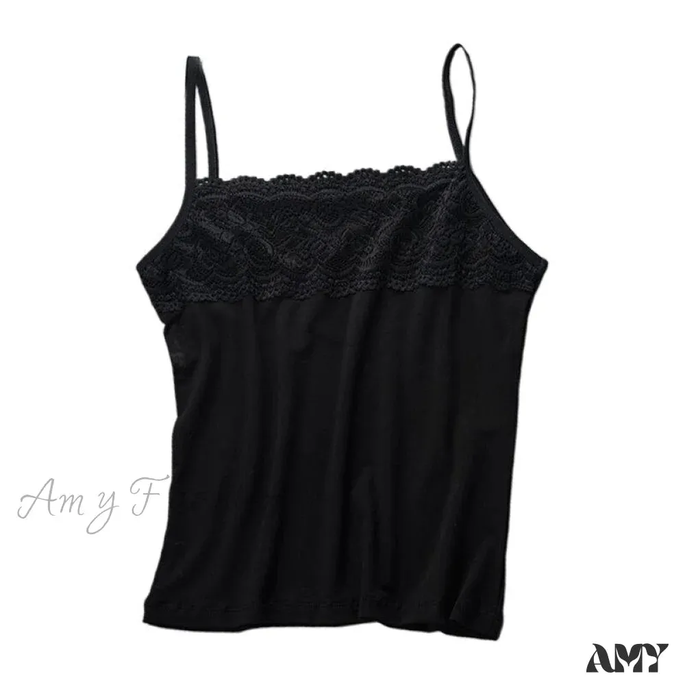 Amy Fashion - Basic Layer Sleeveless Tank Top