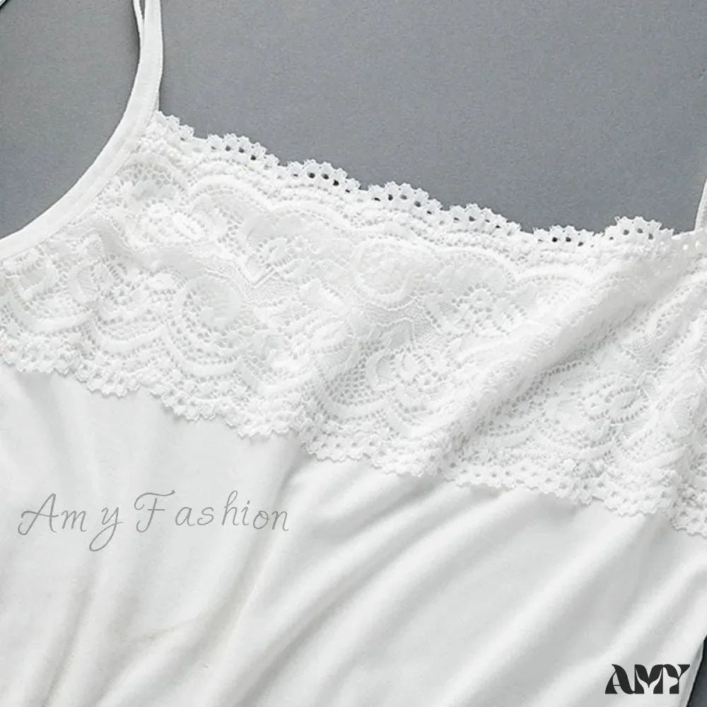 Amy Fashion - Basic Layer Sleeveless Tank Top