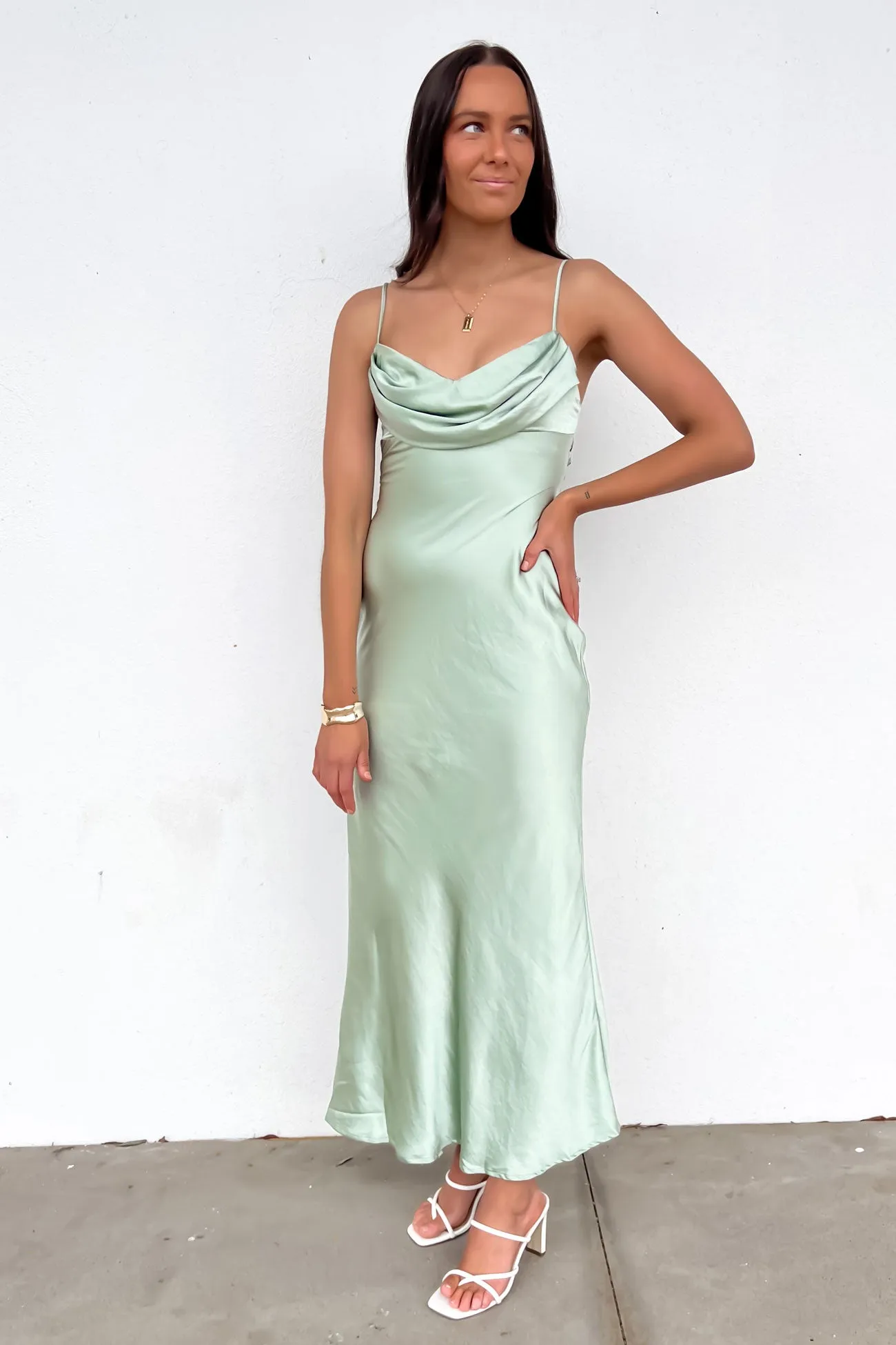 Arielle Midi Dress Sage