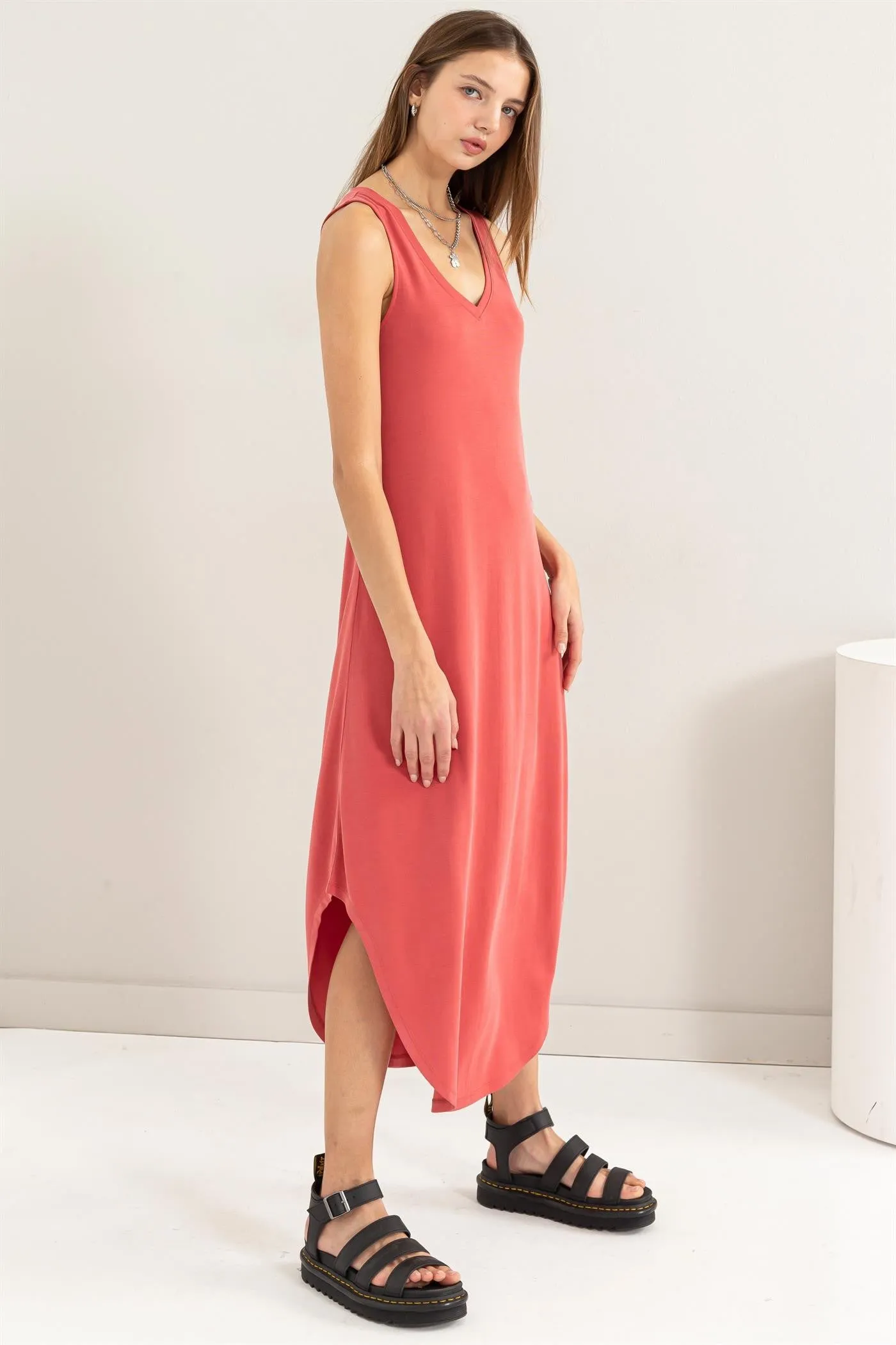 Ashton Sleeveless Midi Dress