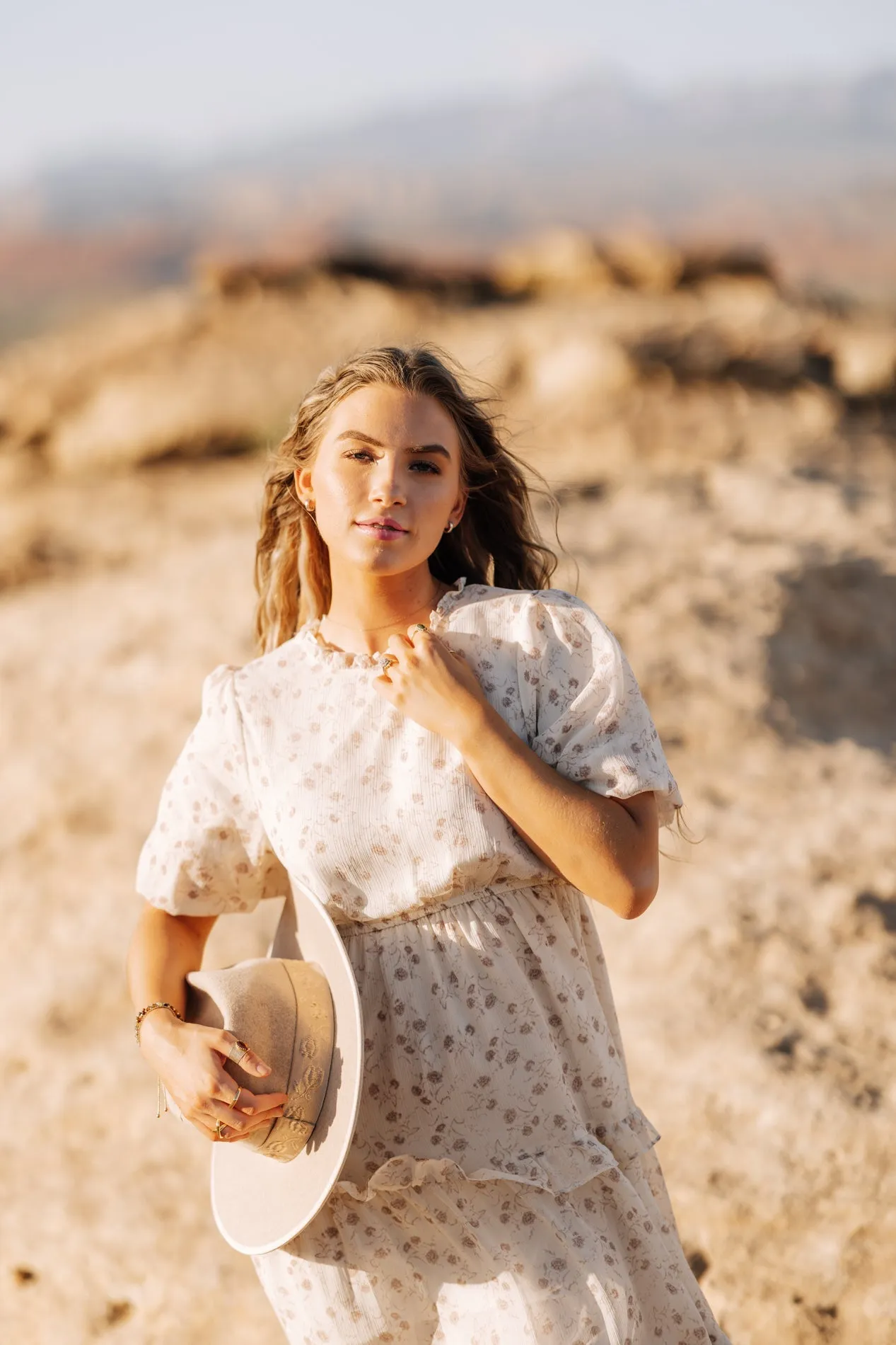 Aubree Dress in Ivory