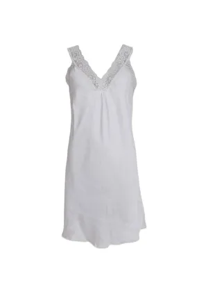 BCBEA slip dress VINTAGE DYED - Ivory