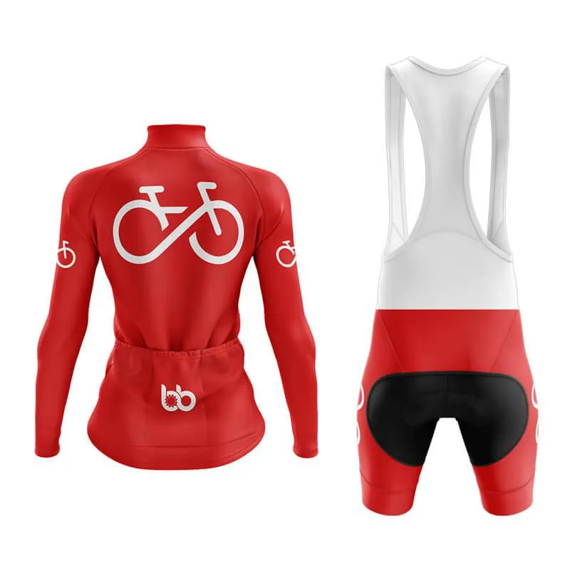 Bike Forever 2.0 Aero Cycling Kit (Red)