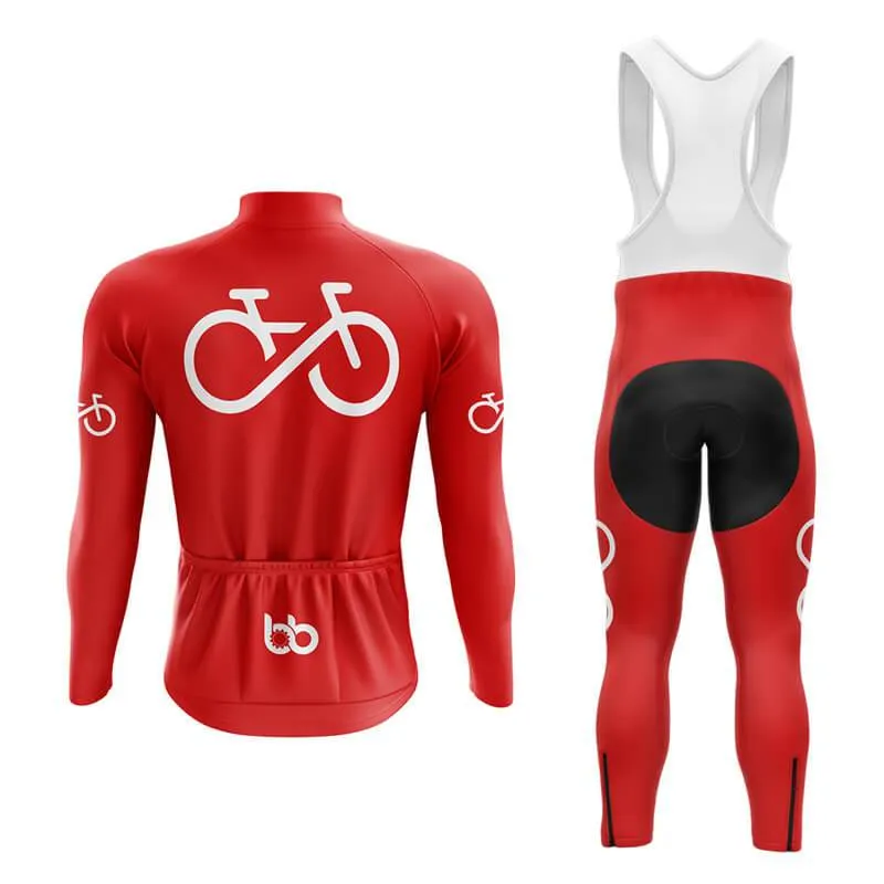 Bike Forever 2.0 Aero Cycling Kit (Red)