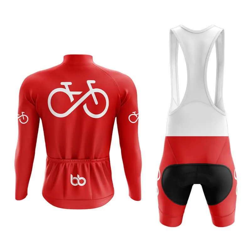 Bike Forever 2.0 Aero Cycling Kit (Red)