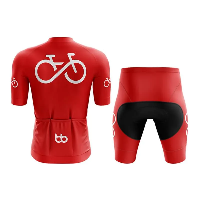 Bike Forever 2.0 Aero Cycling Kit (Red)