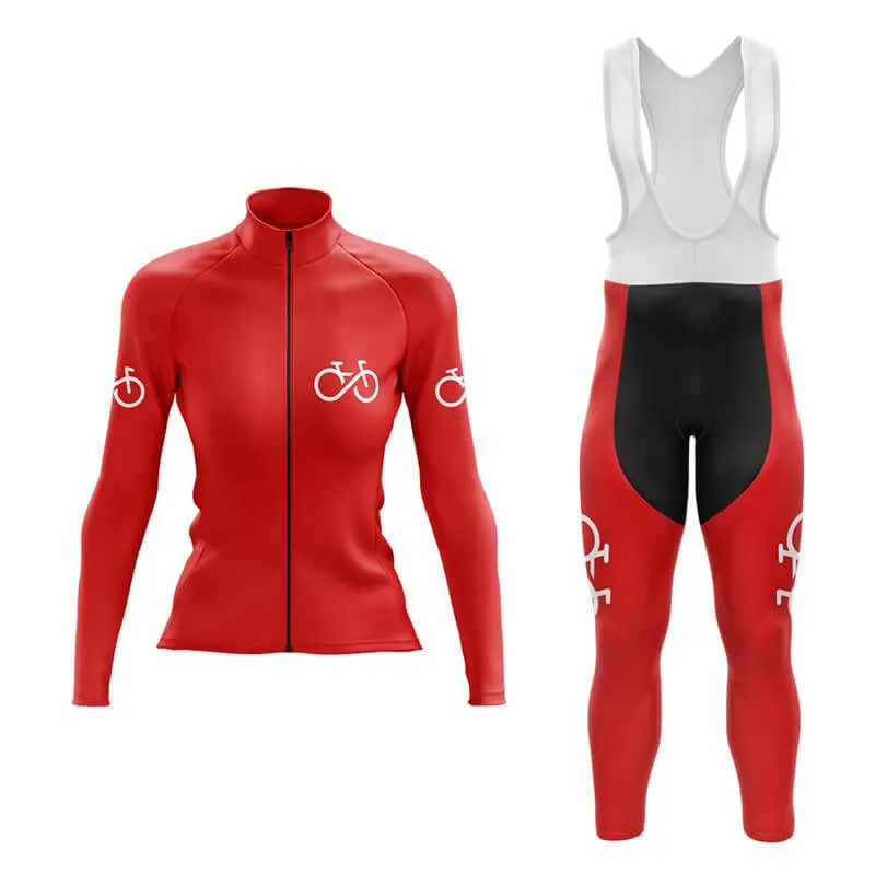 Bike Forever 2.0 Aero Cycling Kit (Red)