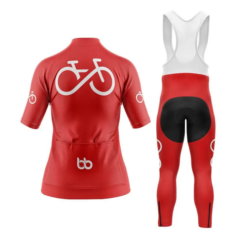 Bike Forever 2.0 Aero Cycling Kit (Red)