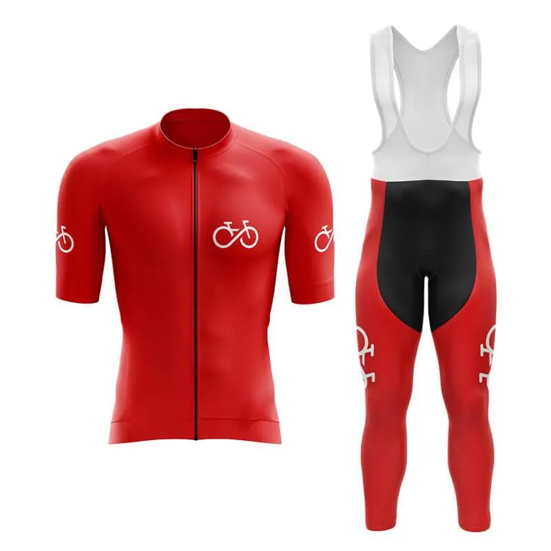 Bike Forever 2.0 Aero Cycling Kit (Red)