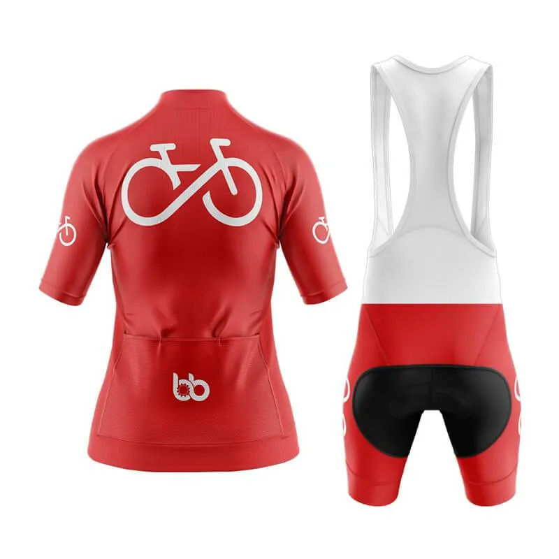 Bike Forever 2.0 Aero Cycling Kit (Red)