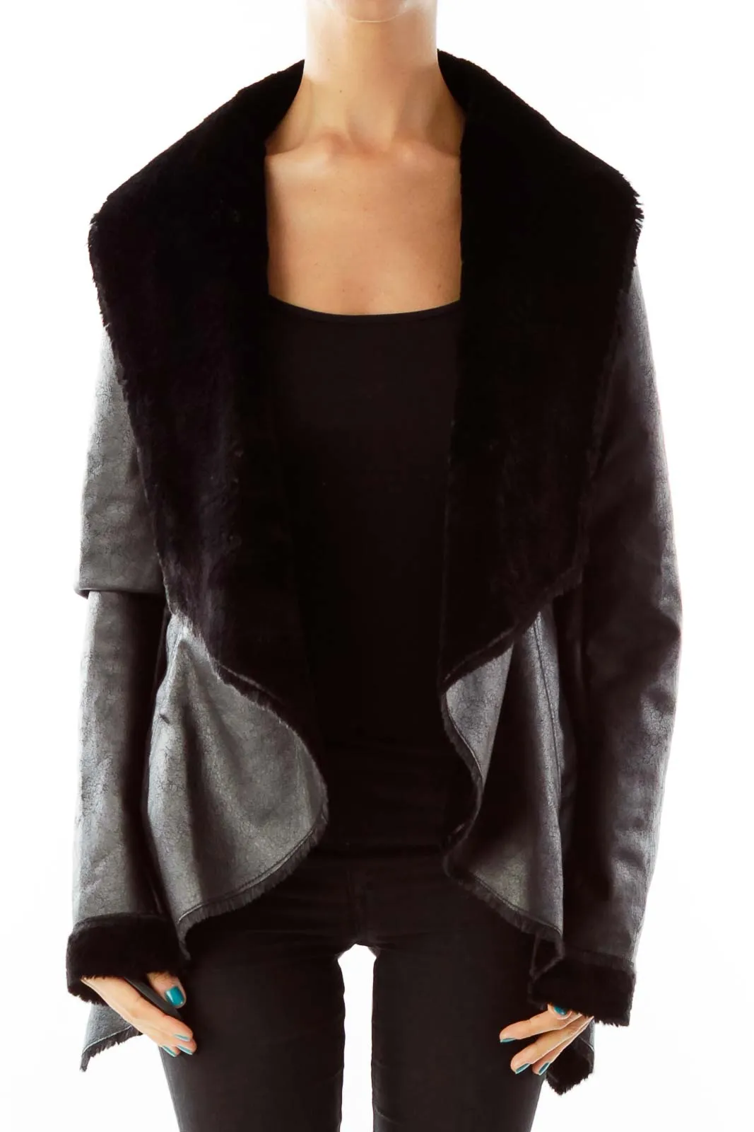 Black Fur Jacket