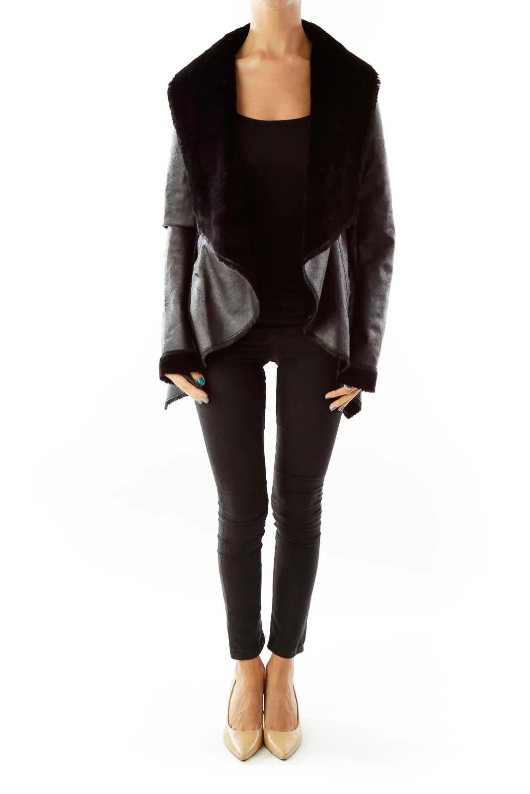 Black Fur Jacket