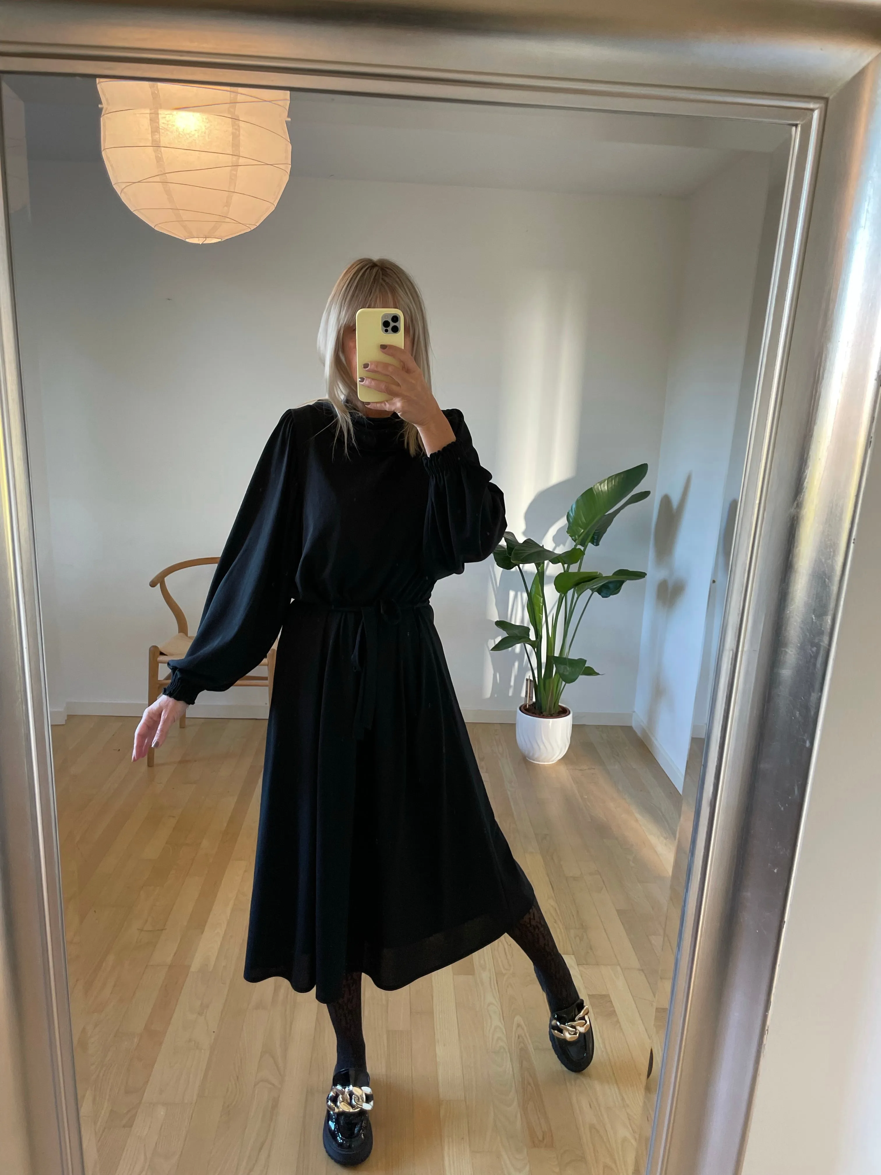 Black Midi Dress