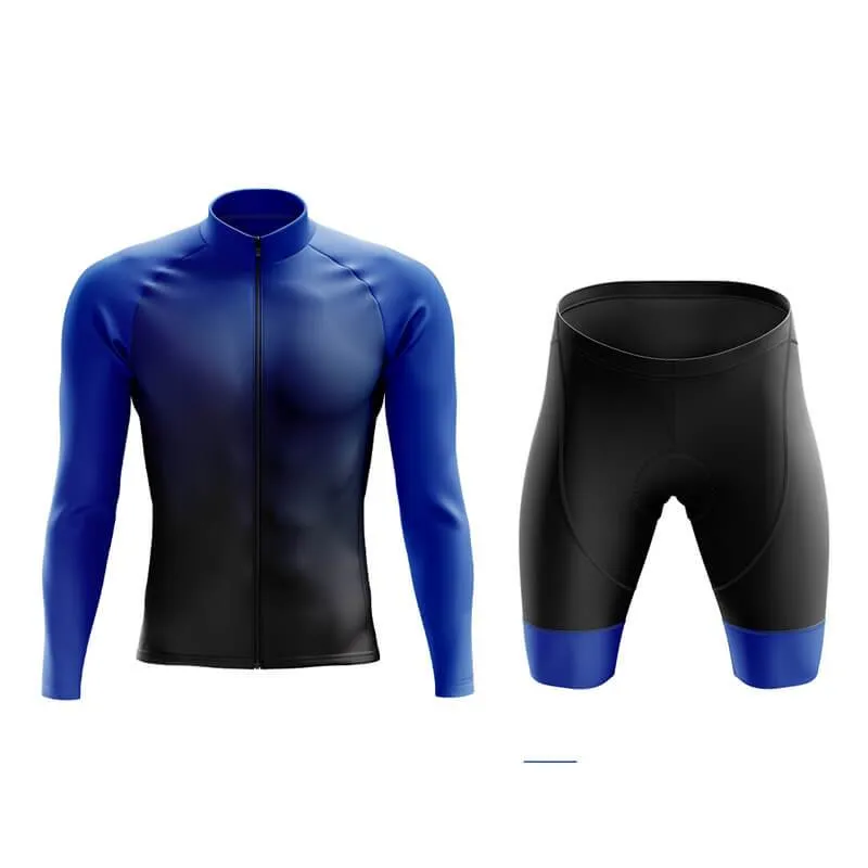 Black to Blue Aero Cycling Kit