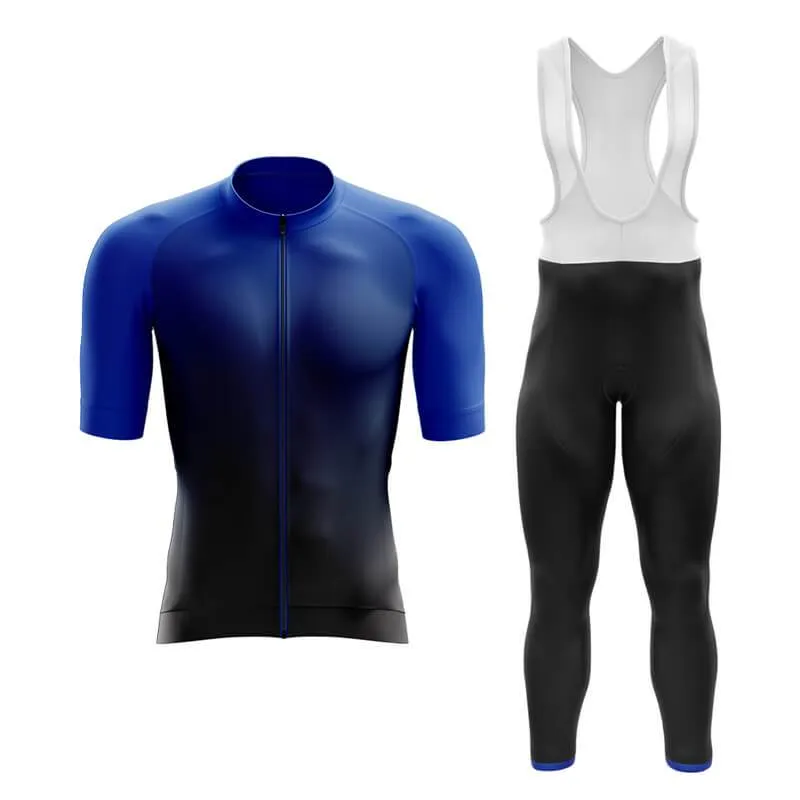 Black to Blue Aero Cycling Kit