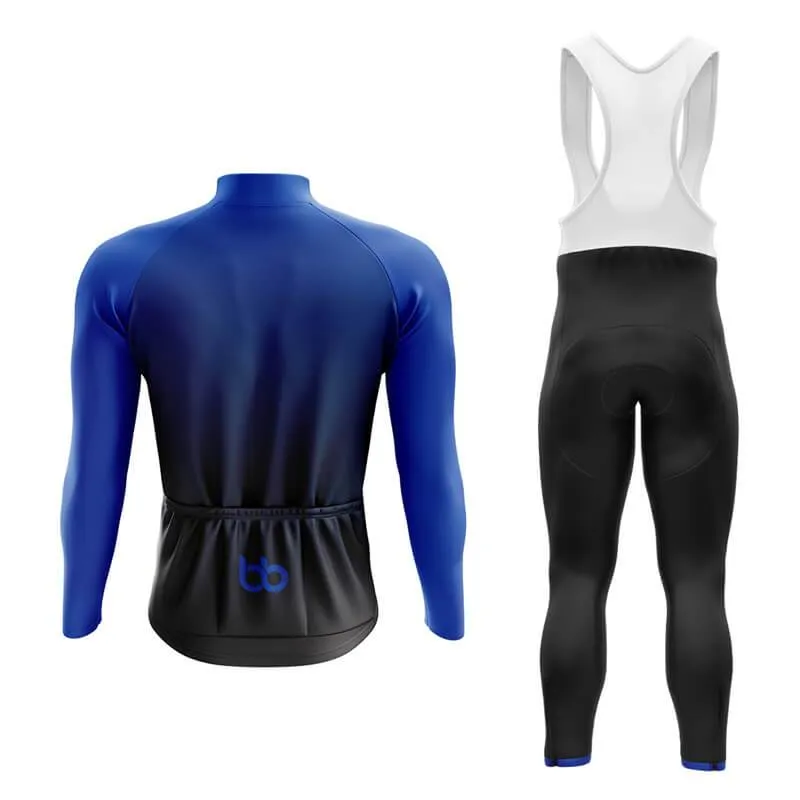 Black to Blue Aero Cycling Kit