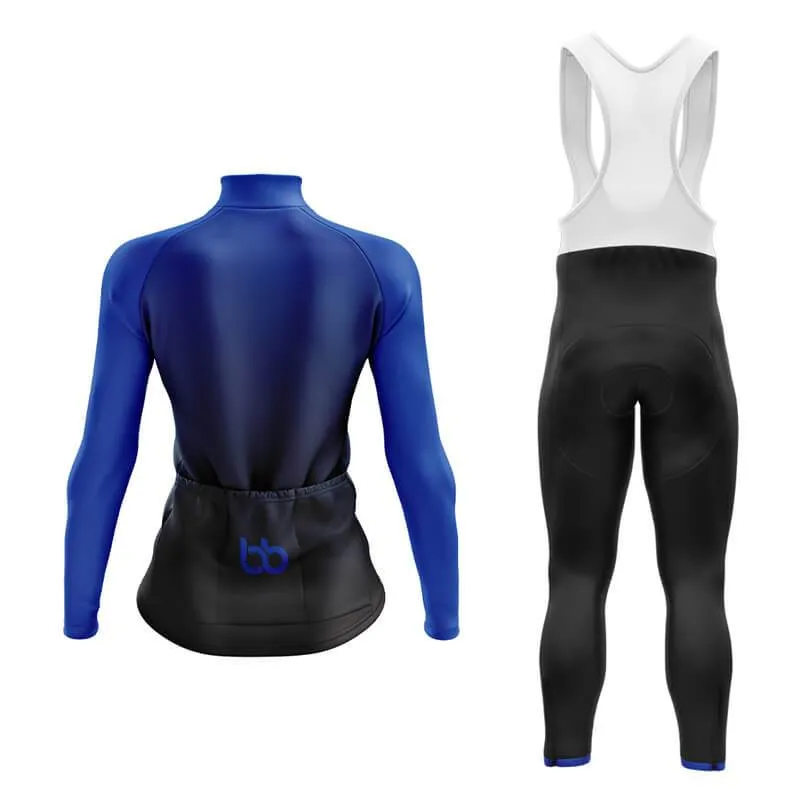 Black to Blue Aero Cycling Kit