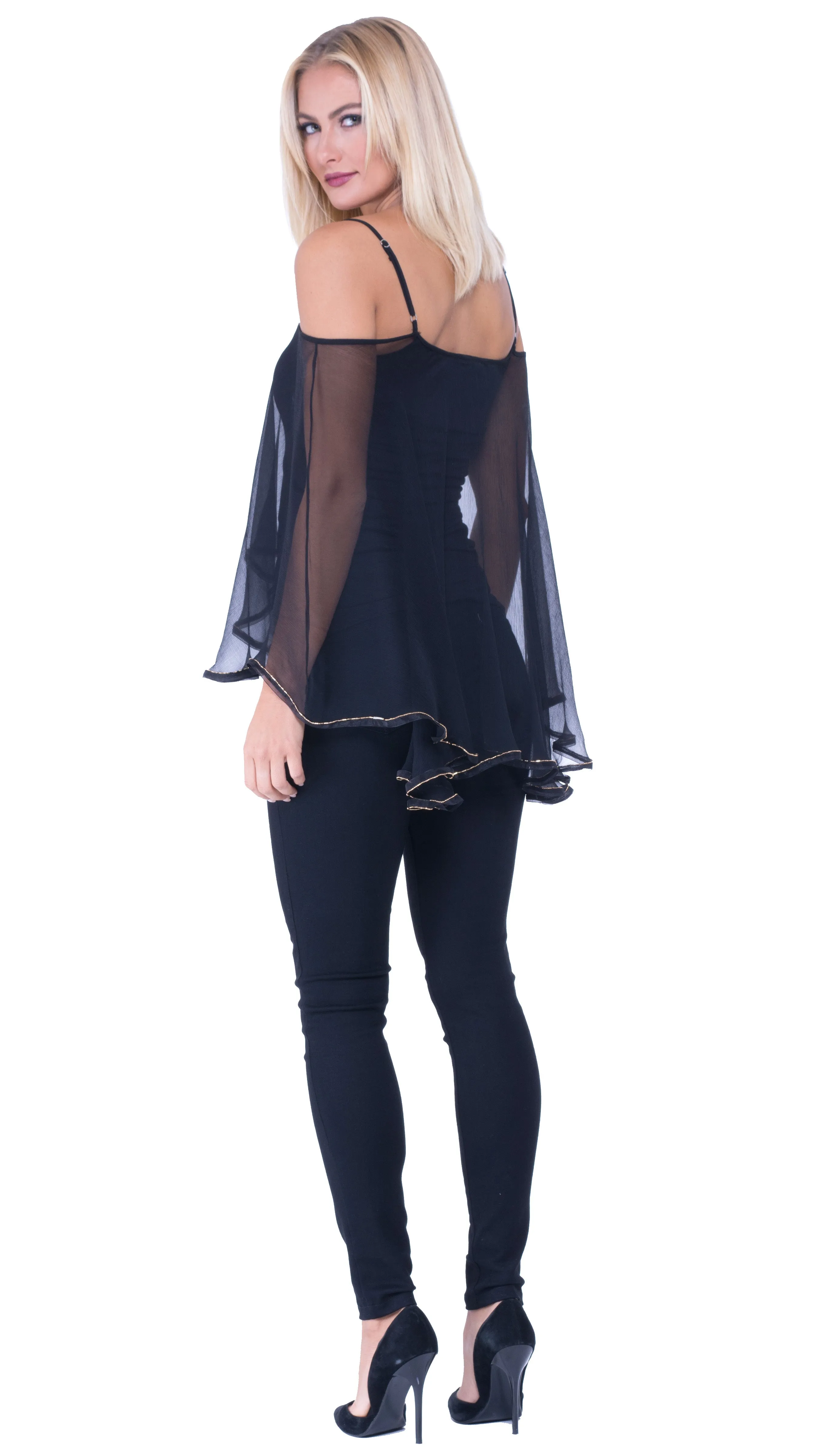 Brittney Overlayered Tank