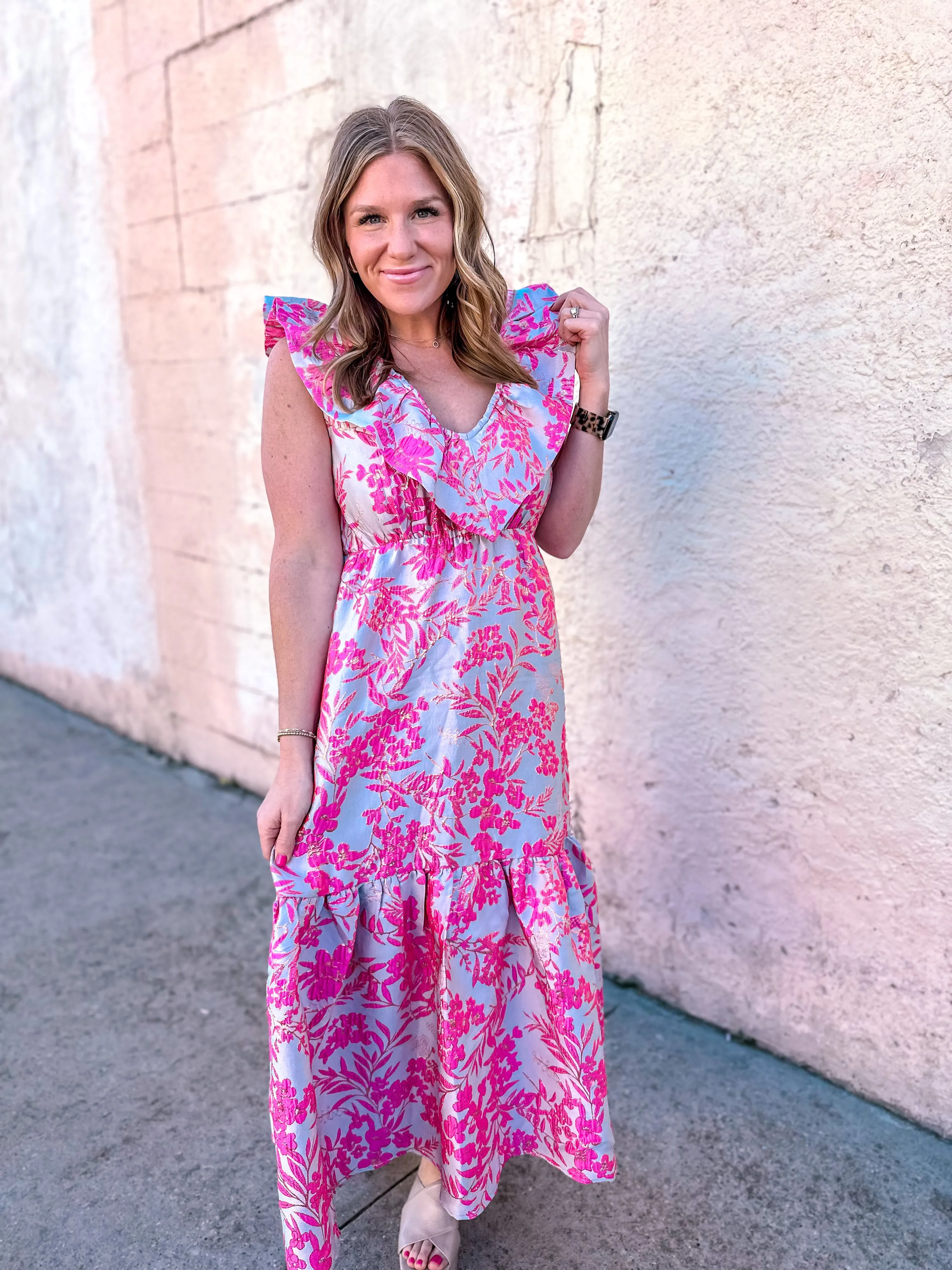 Buddy Love: Angie Bristol Midi Dress