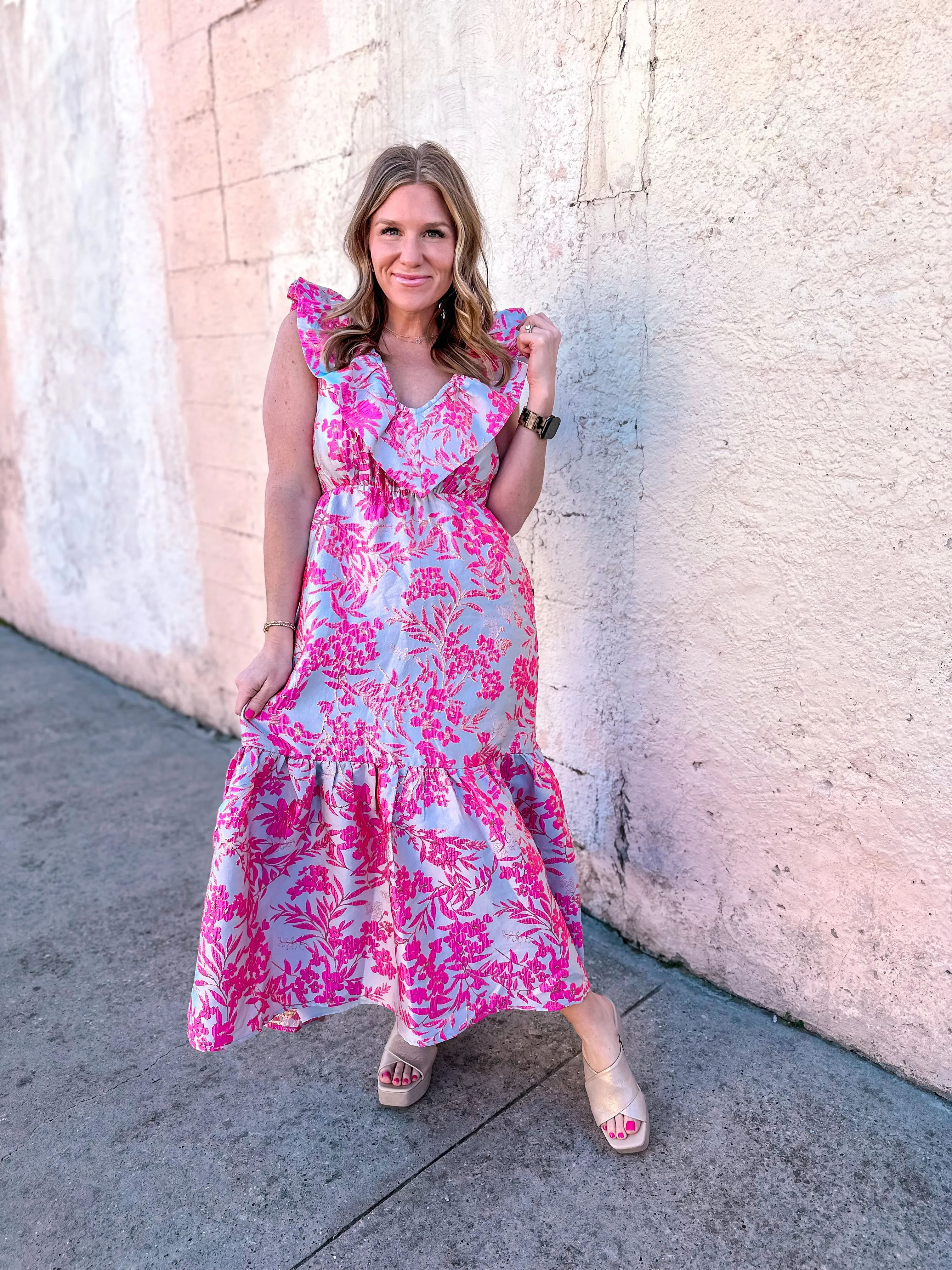 Buddy Love: Angie Bristol Midi Dress