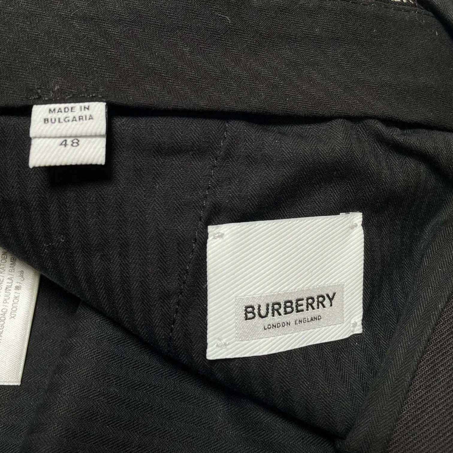 Burberry Livre Tactical Cargo Pants Black