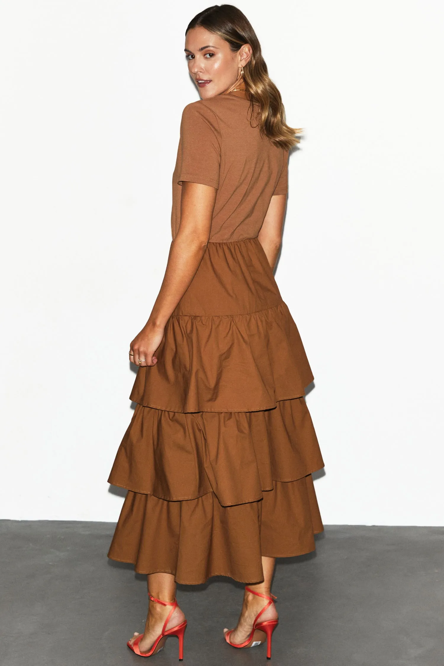 Camel Carrie Dress