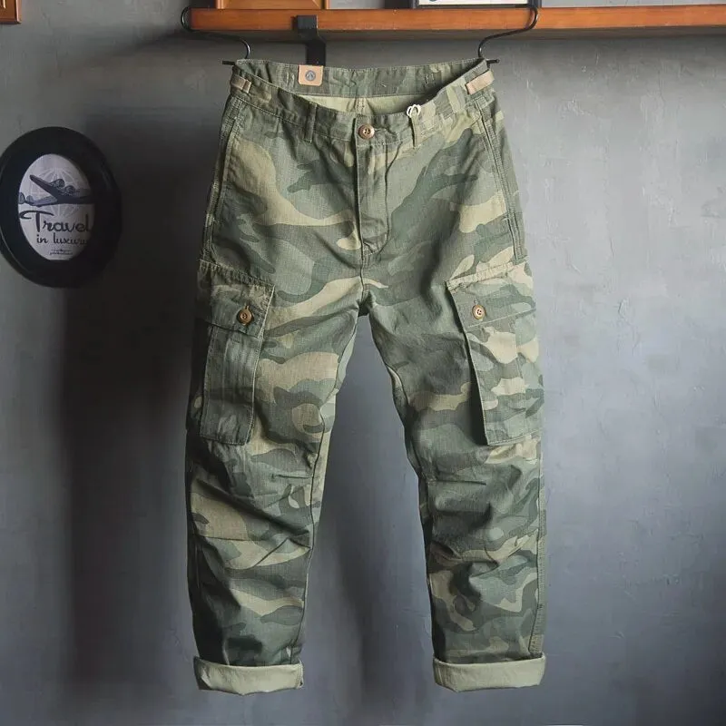 Camouflage Pattern Cargo Pants