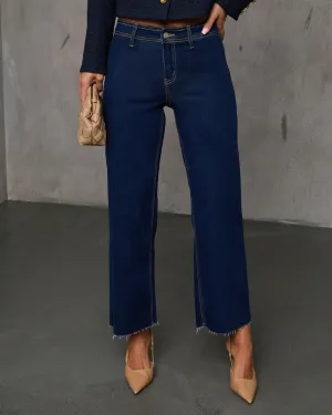 Close Encounter High Rise Wide Leg Denim