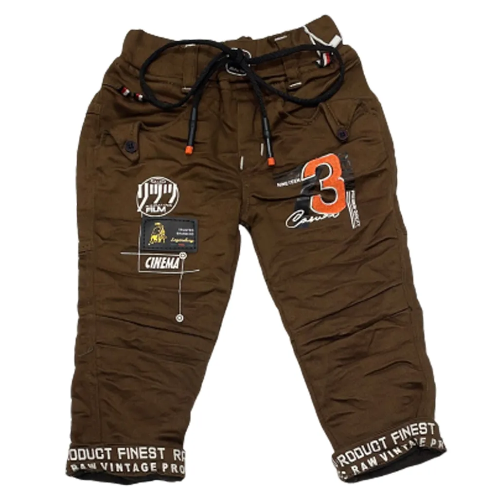 Dark Brown Cargo Pant