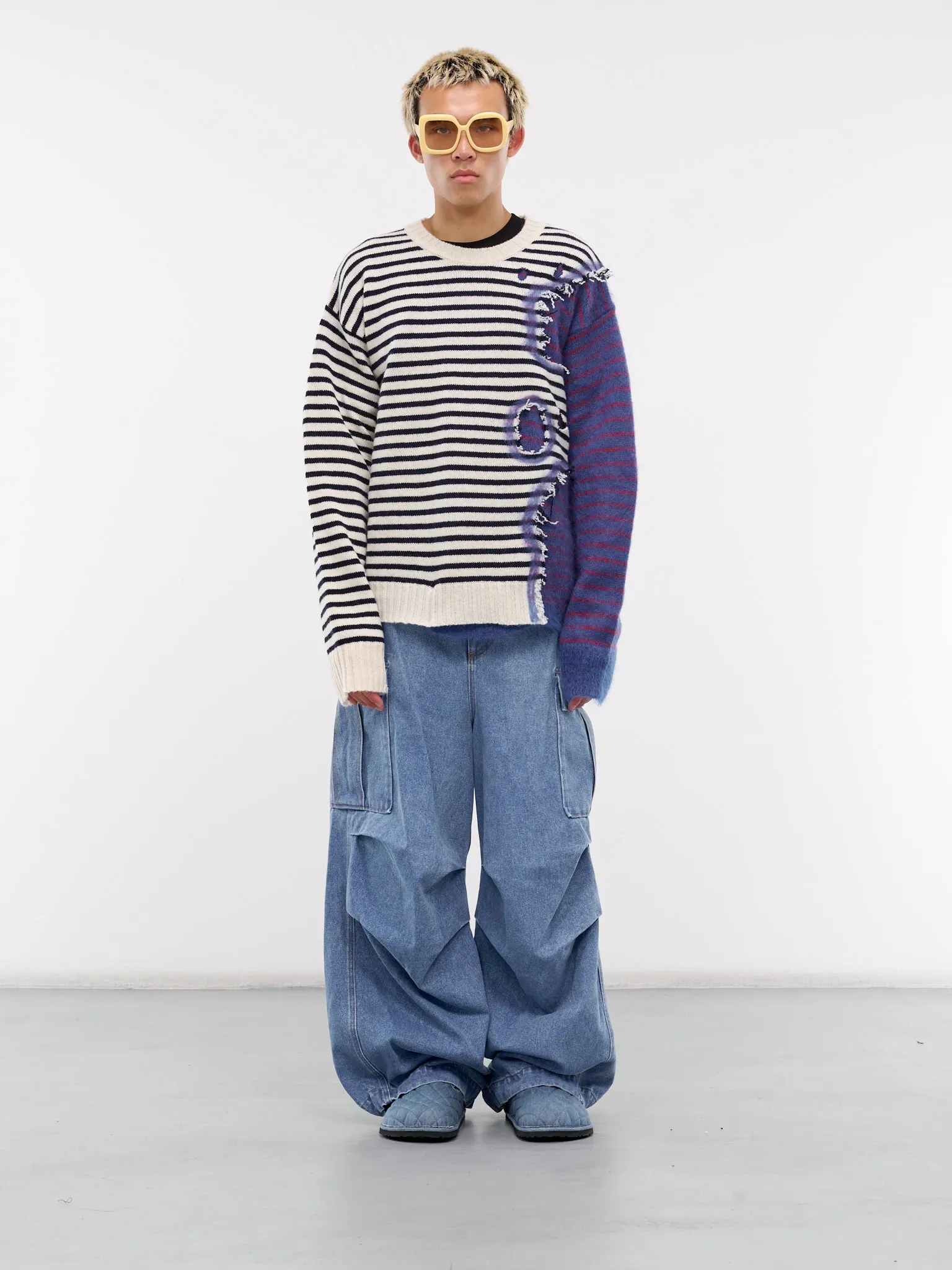 Denim Cargo Pants (PUJU0082X0-USCW91-BLUE)