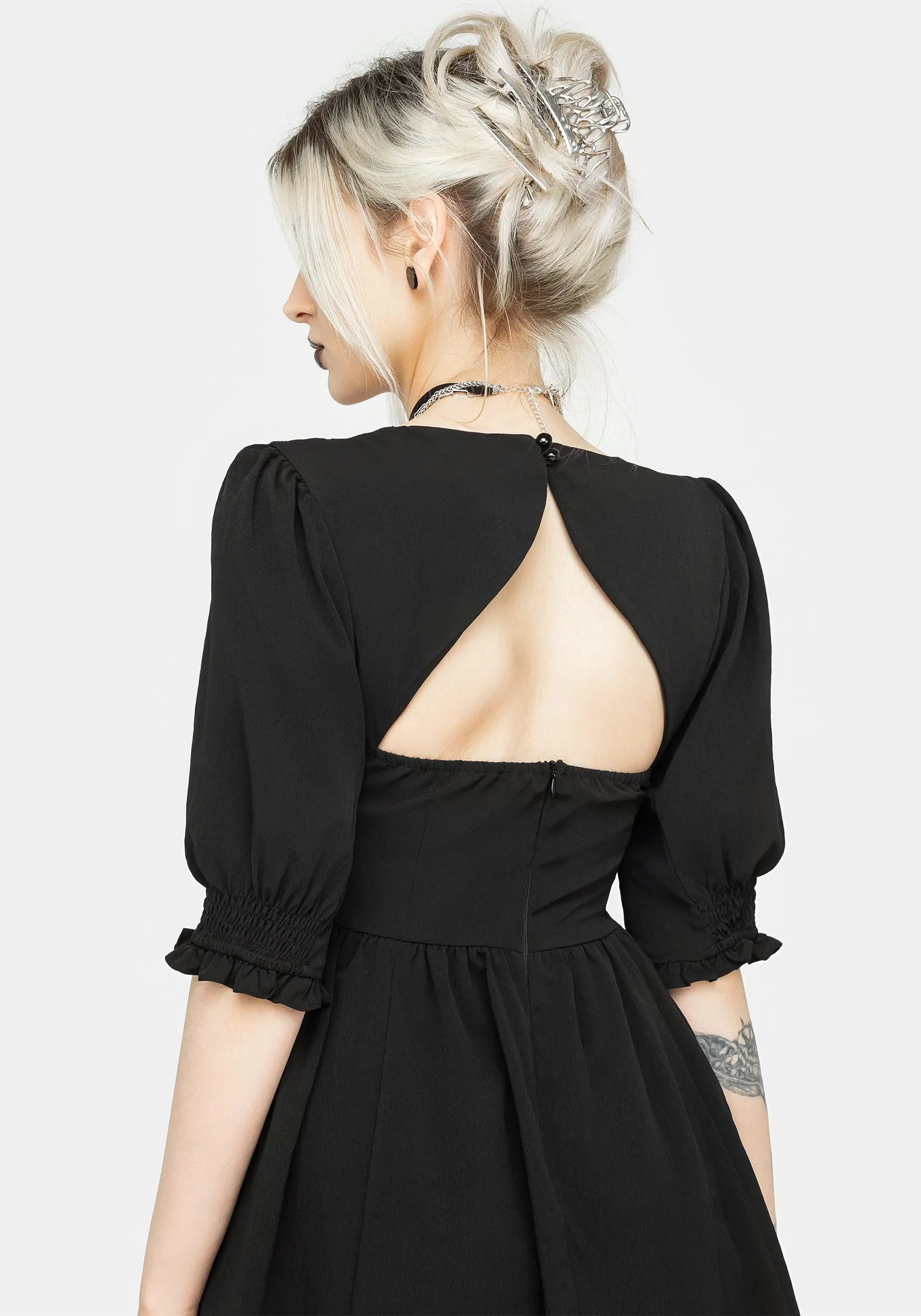 Divination Textured Mini Dress