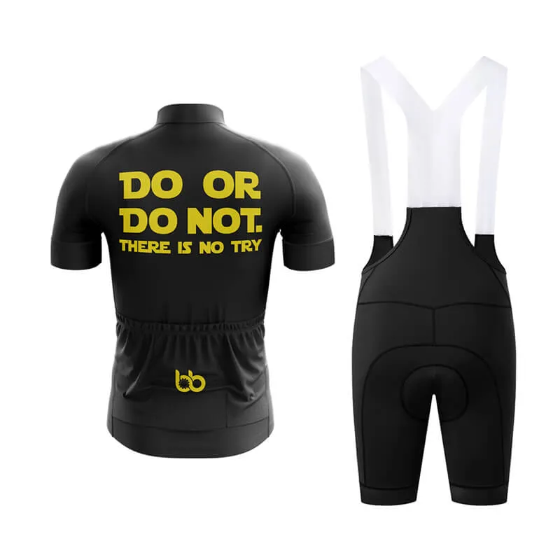 Do or Do not Club Cycling Kit (Black) (Yellow)