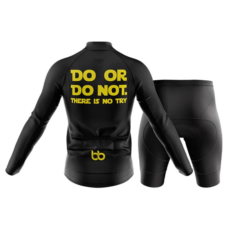 Do or Do not Club Cycling Kit (Black) (Yellow)