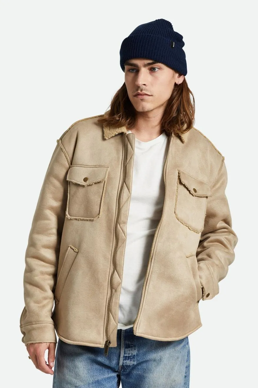 Durham Reserve Vegan Shearling Jacket - Sand