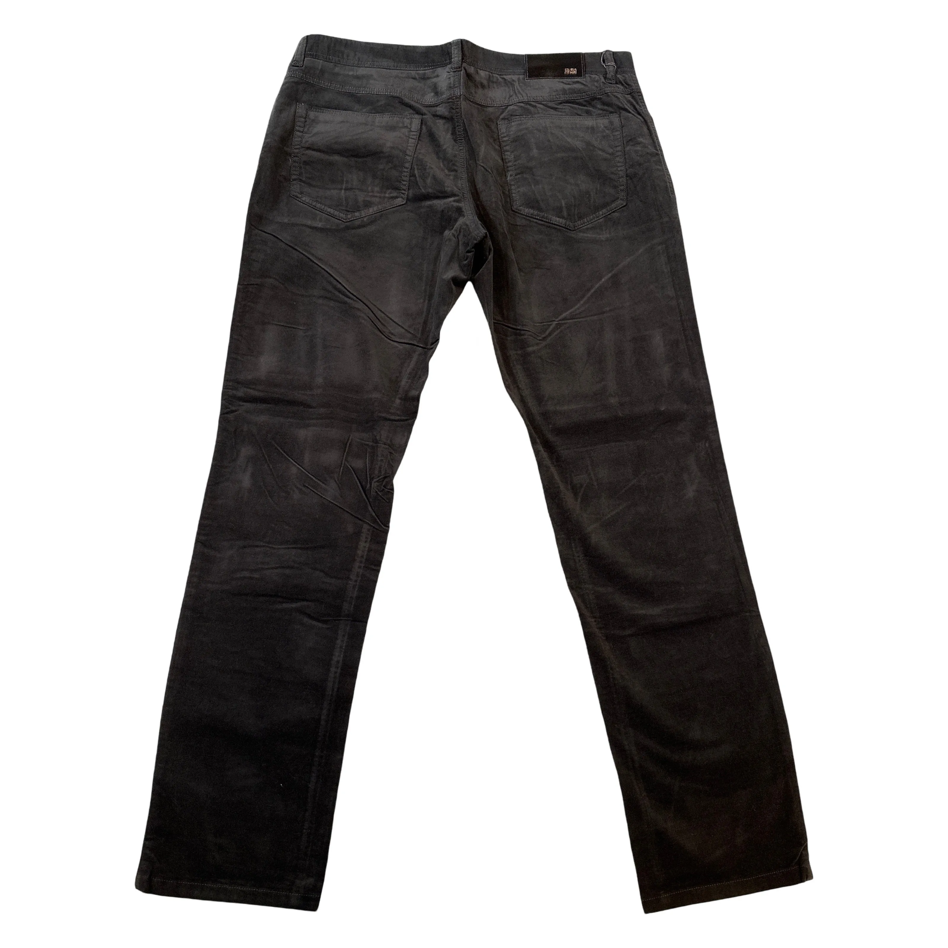 Enzo Alpha-388 Black Velour High End Pants