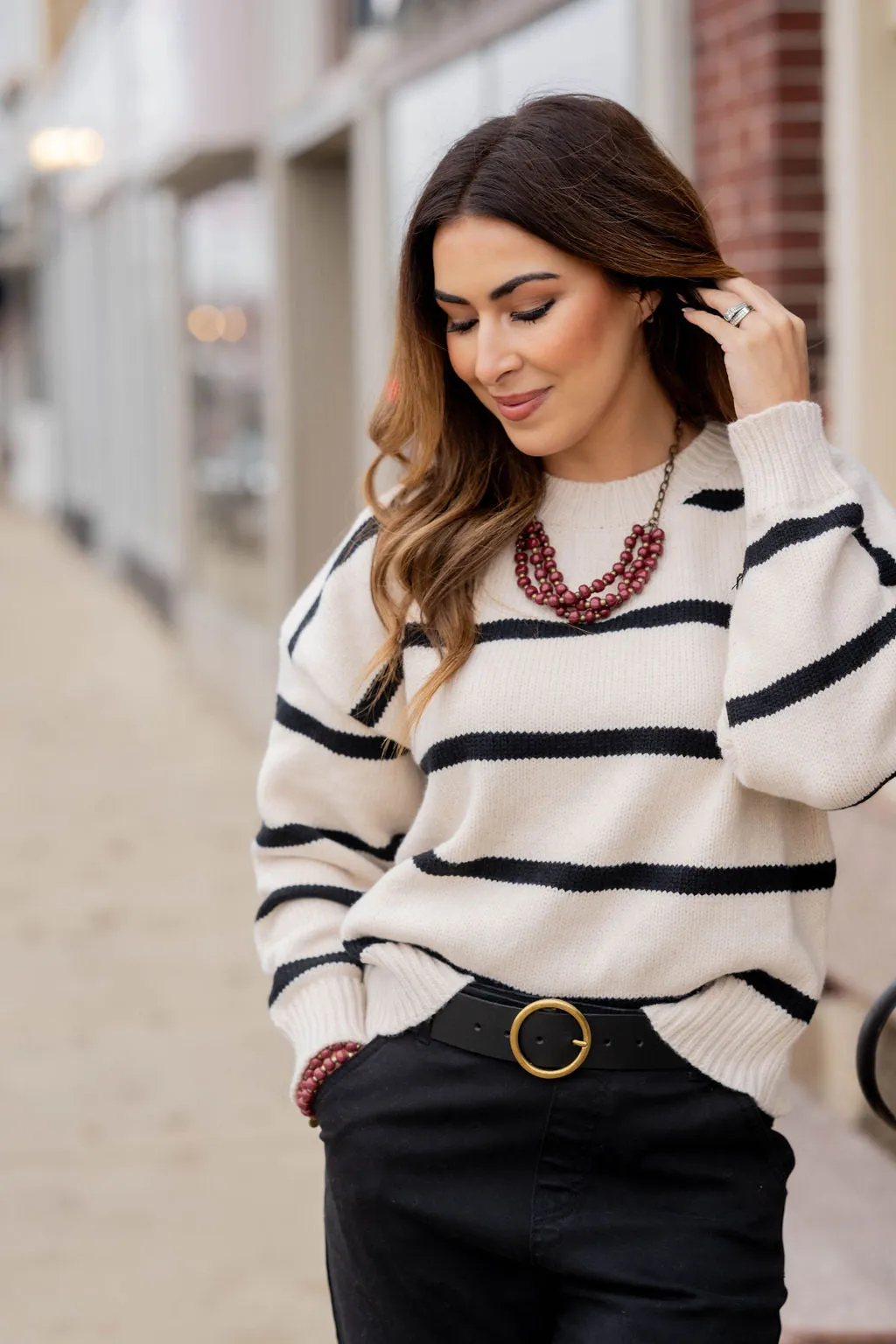 Fabulous Striped Sweater