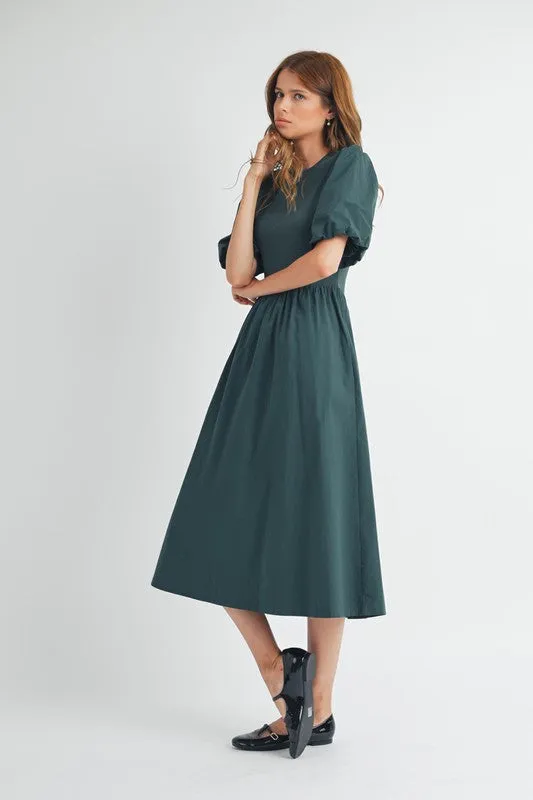 Falling For You Midi Dress