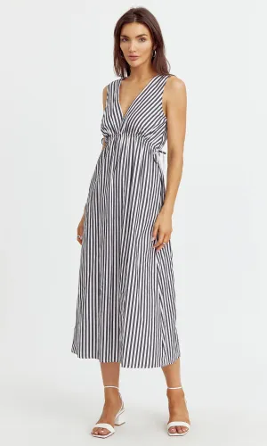 Ferbie Stripe Midi Dress