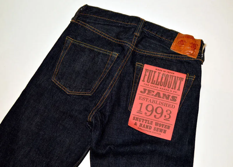 FULL COUNT "1108" Slim Straight Denim