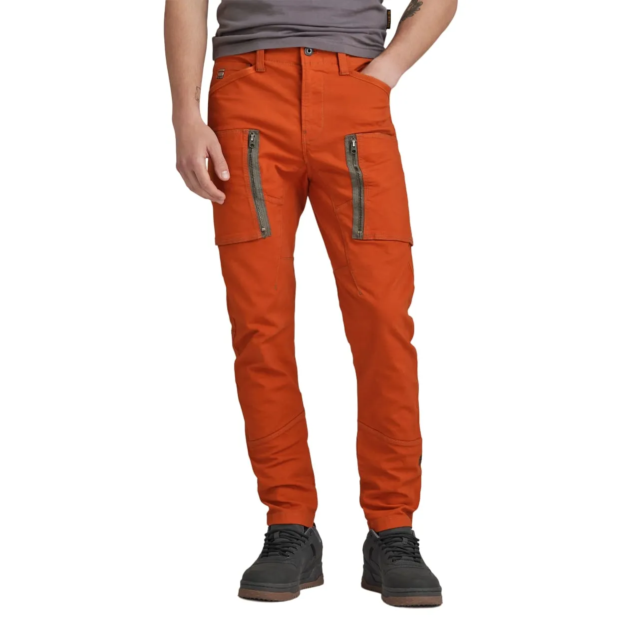 G-STAR RAW Men's Zip Pocket 3D Cargo Pants