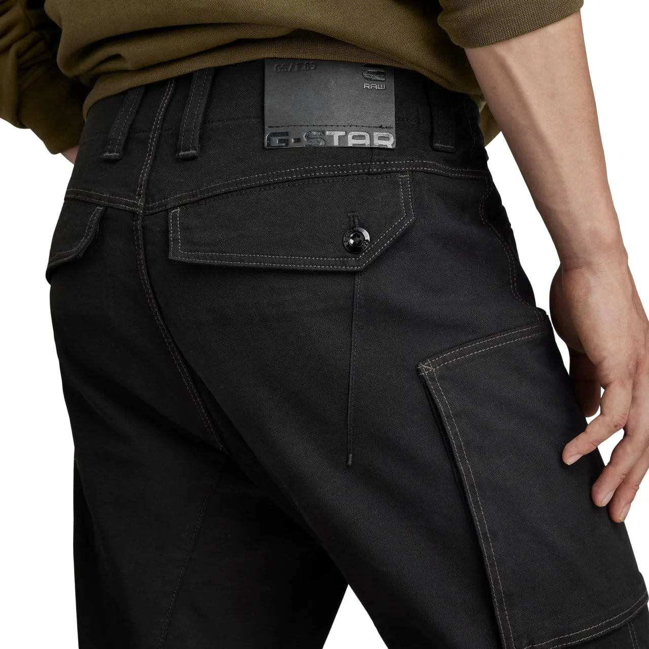 G-STAR RAW Men's Zip Pocket 3D Cargo Pants