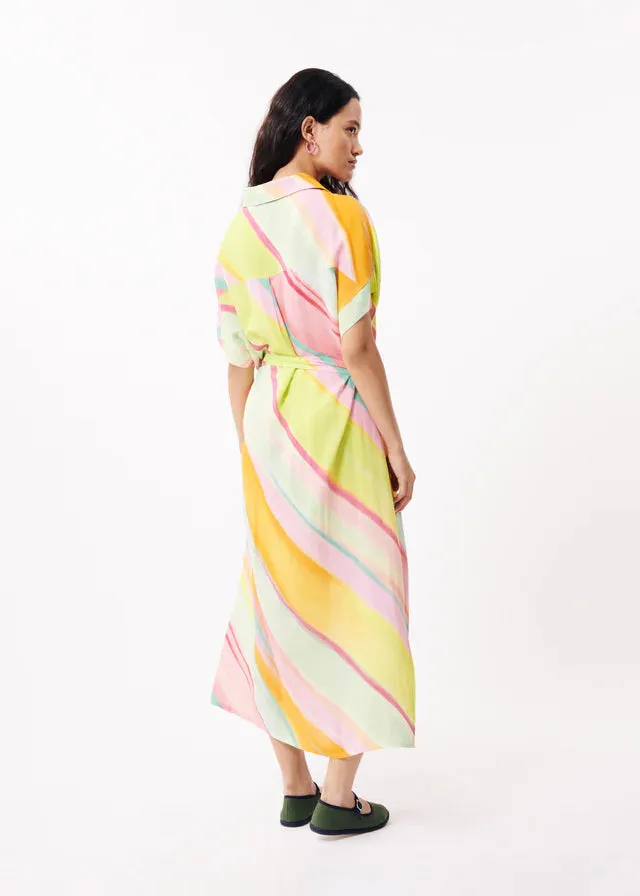 GALIENA MIDI DRESS (MULTICOLOUR)