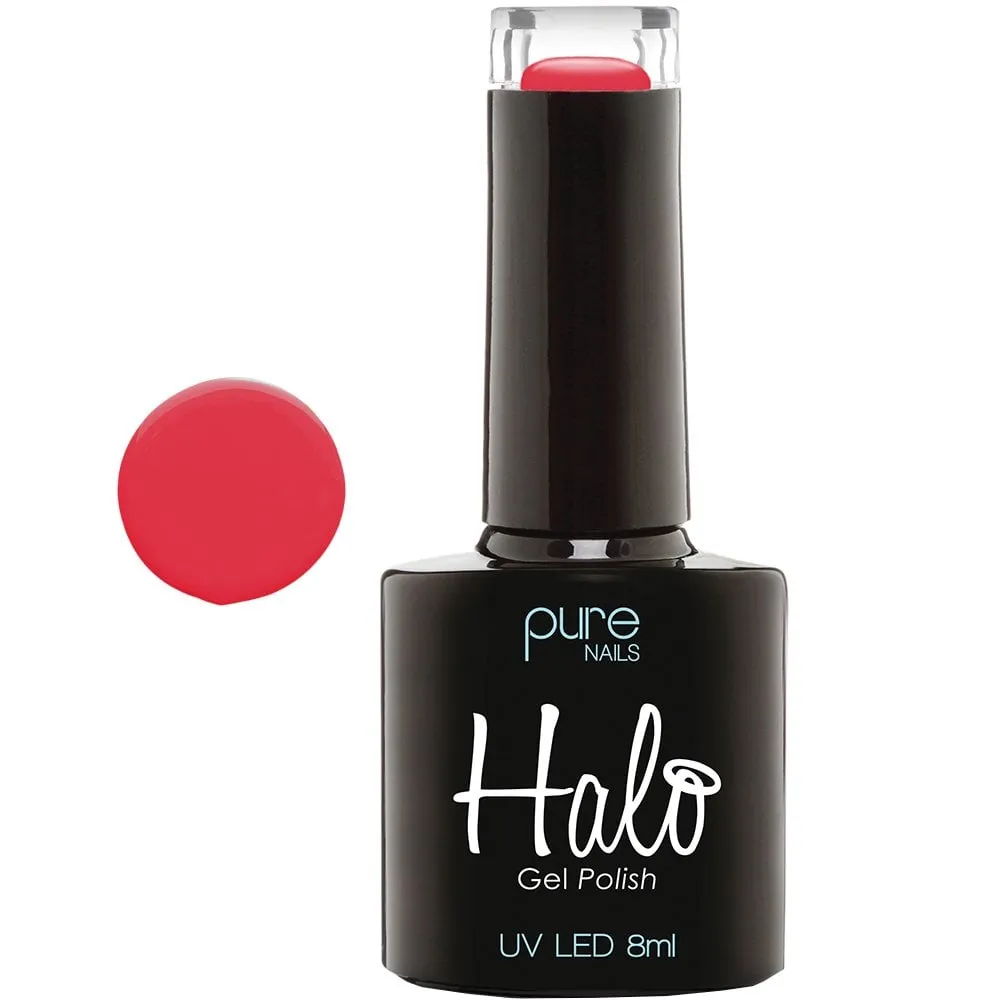 Halo Coral Pink Gel Polish 8ml